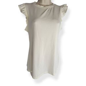 The Nines By Hatch Ivory Maternity Top Small